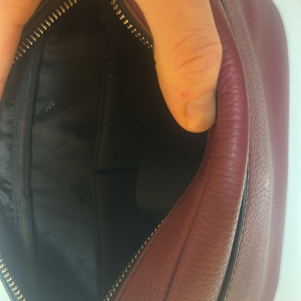 Michael Kors Hudson Pebbled Leather Crossbody Bag - Picture 10 of 12